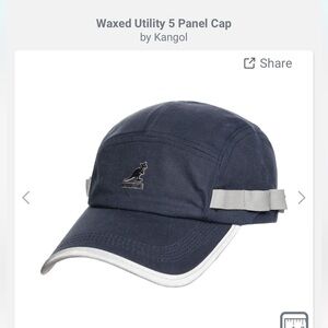 NWT Waxed Utility 5 Panel Cap
by Kangol